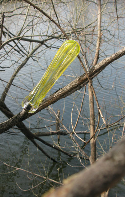 tap handle in branch