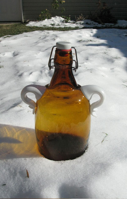 bottle closeup
