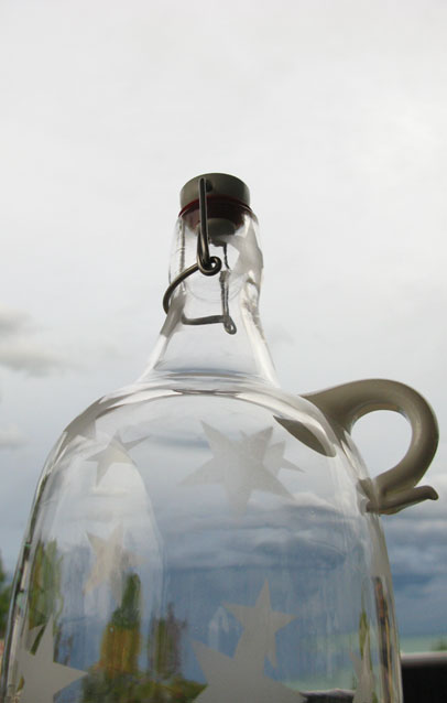 bottle closeup